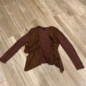 Suede Sweater
